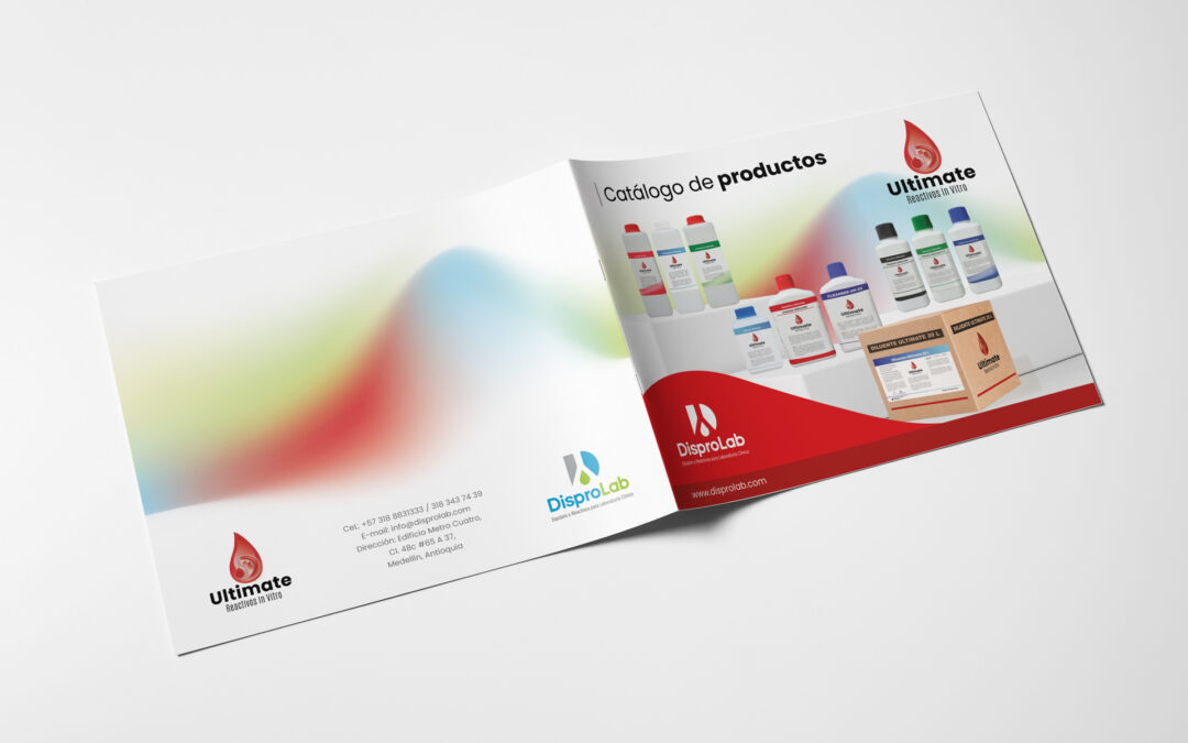Diseño brochure de productos