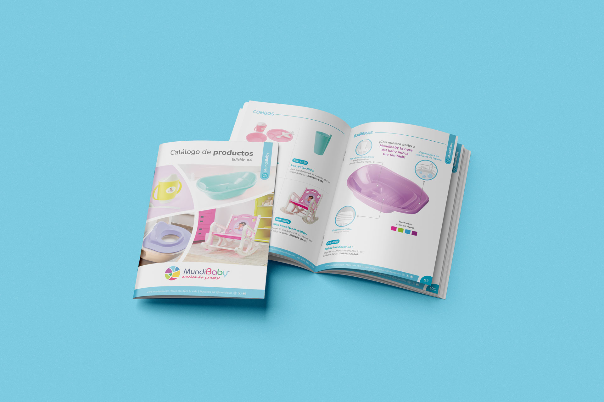 mundibaby-catalogo diseño catálogo de productos plásticos
