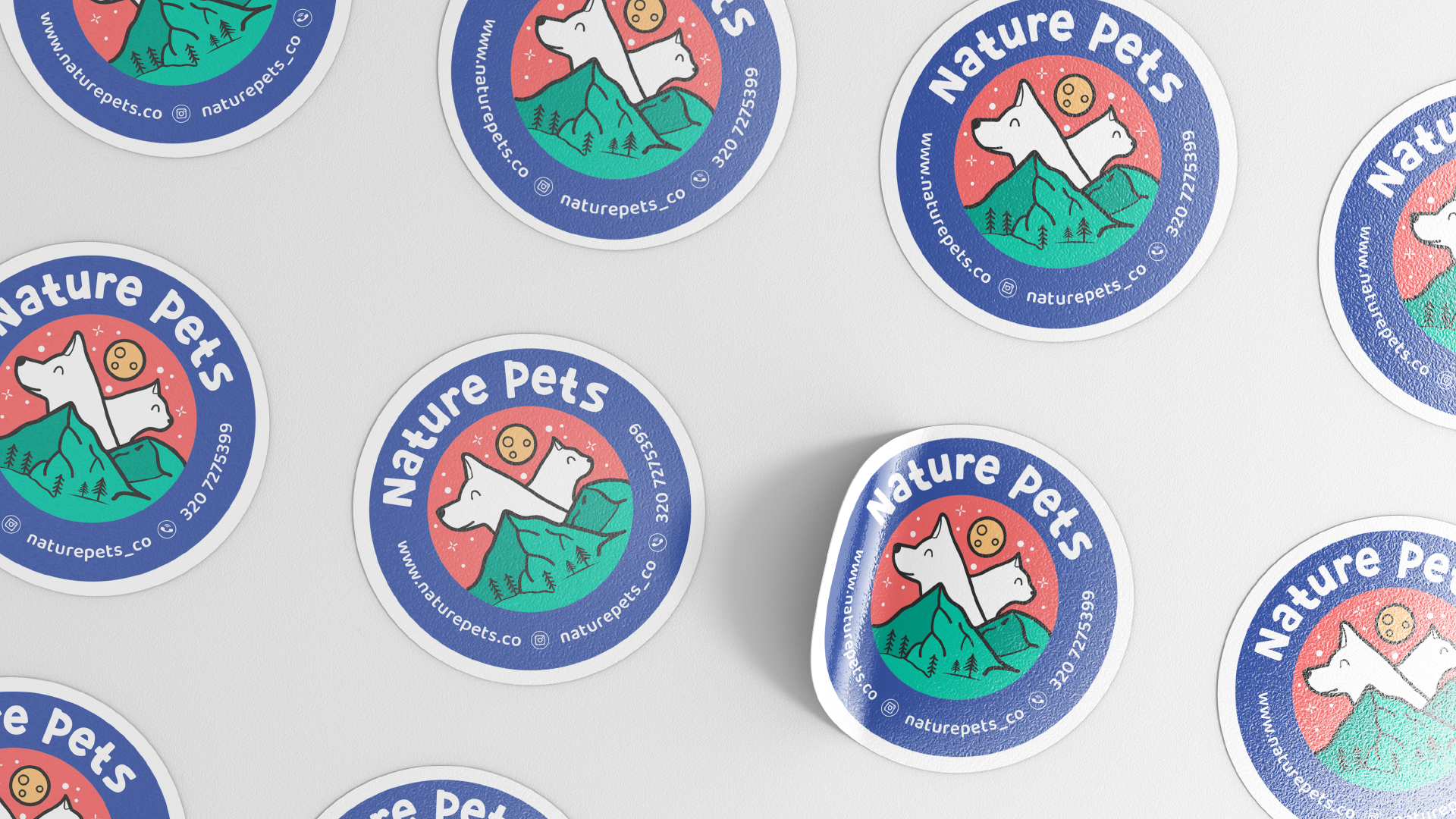 nature pets behance-12 Diseño de Marca Mascotas