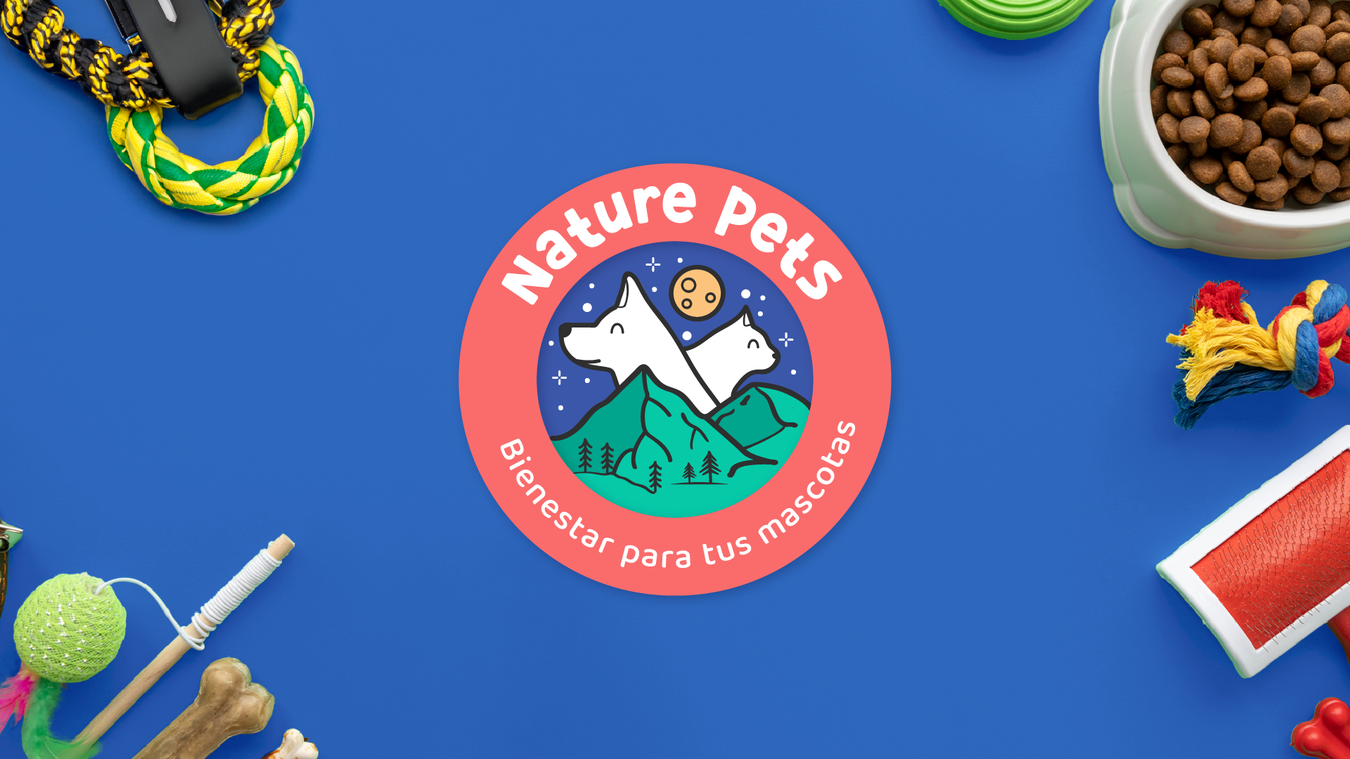 nature pets behance_Mesa de trabajo 1 Diseño de Marca Mascotas