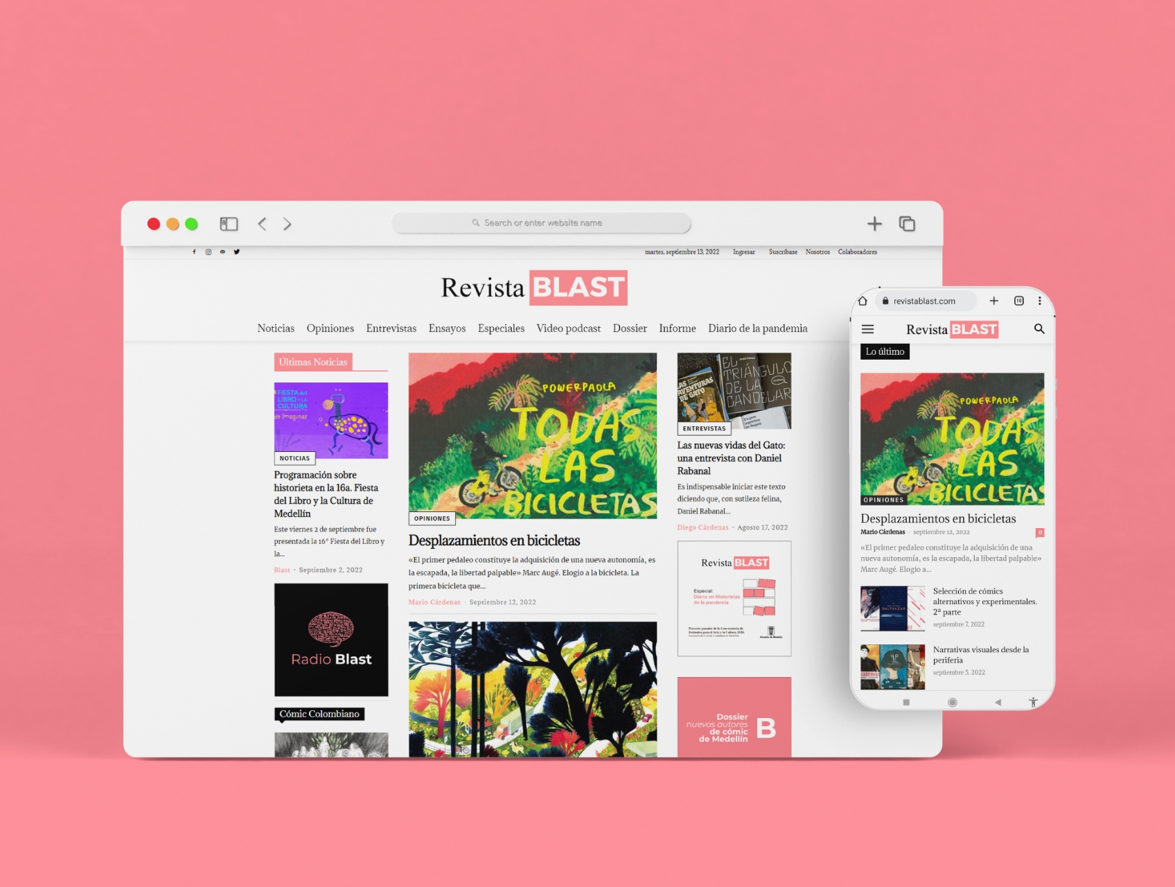 diseño revista online